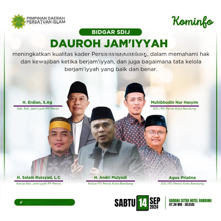 Dauroh Jamiyyah SDIJ PD PERSIS Kabupaten Nias Selatan